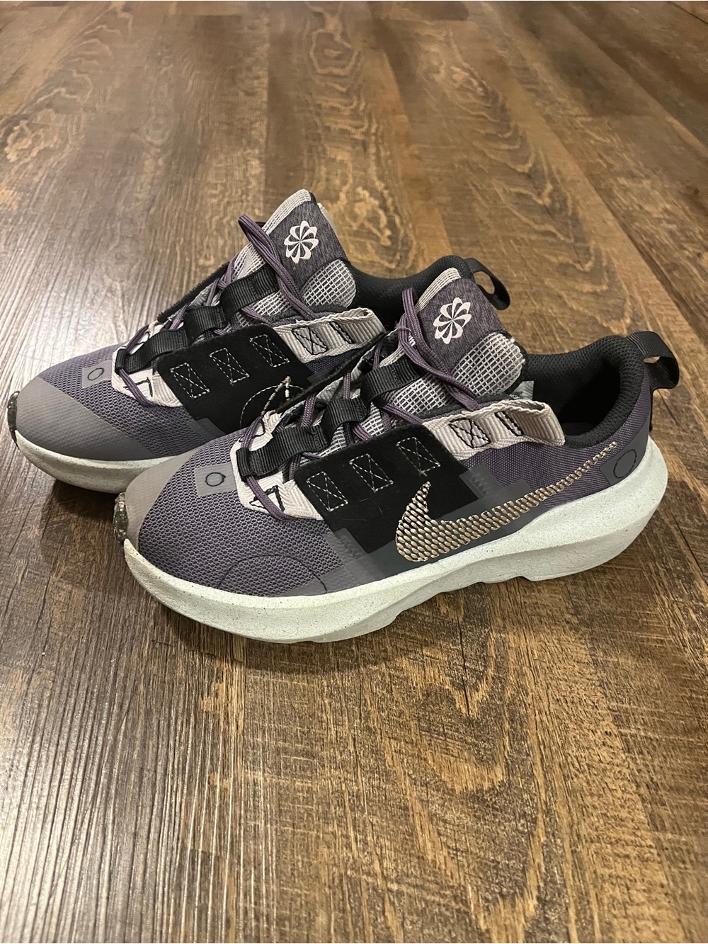 Nike Crater Impact GS Purple/ Grey Youth Size
3.5Y